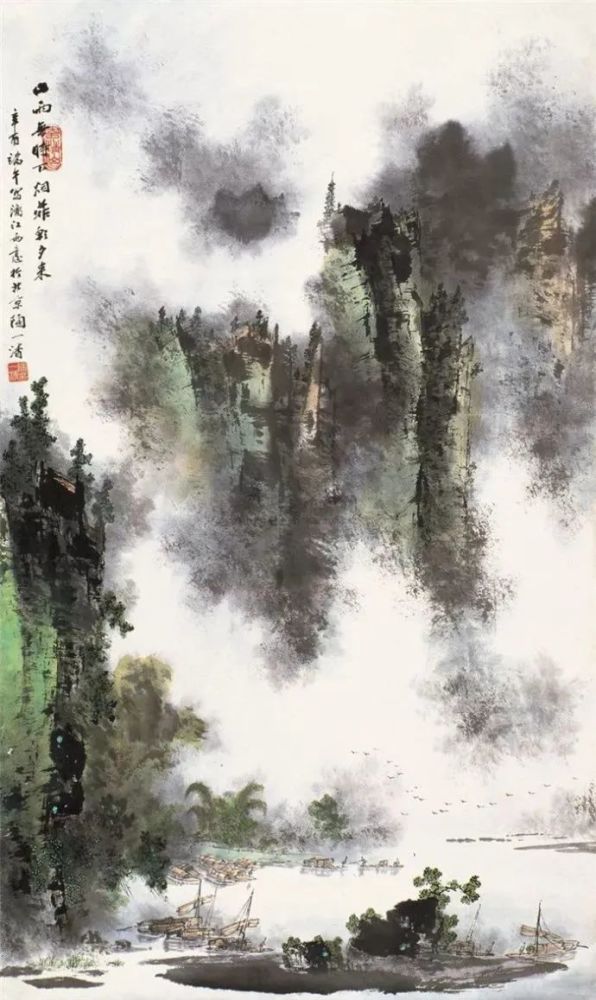 天津历史博物馆|这100幅山水画，清新又养眼，真的绝了！快收藏！