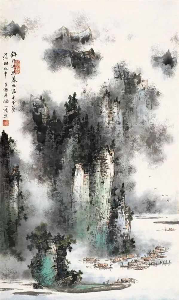 天津历史博物馆|这100幅山水画，清新又养眼，真的绝了！快收藏！