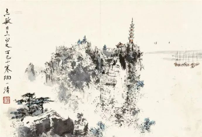 天津历史博物馆|这100幅山水画，清新又养眼，真的绝了！快收藏！