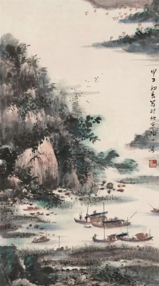 天津历史博物馆|这100幅山水画，清新又养眼，真的绝了！快收藏！