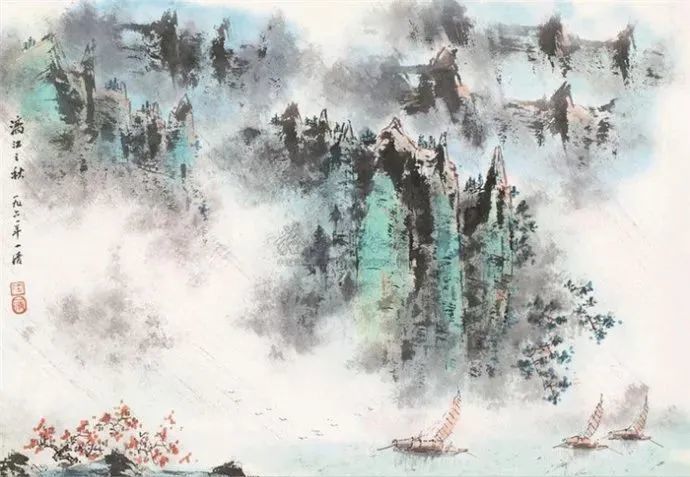 天津历史博物馆|这100幅山水画，清新又养眼，真的绝了！快收藏！