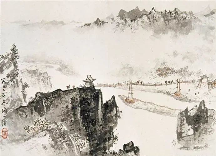 天津历史博物馆|这100幅山水画，清新又养眼，真的绝了！快收藏！