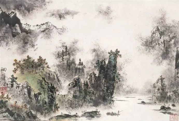 天津历史博物馆|这100幅山水画，清新又养眼，真的绝了！快收藏！
