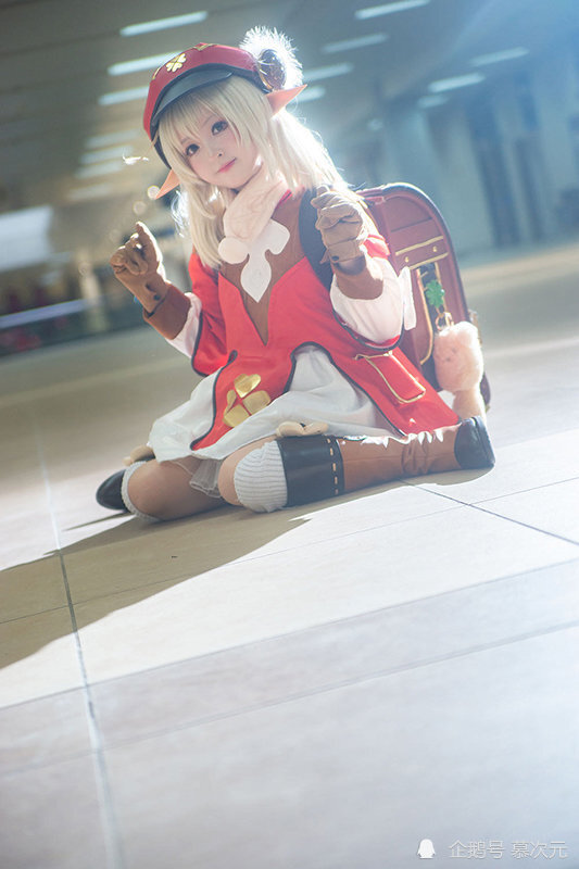 原神可莉cosplay小妹妹你这是魔法还是炸药啊