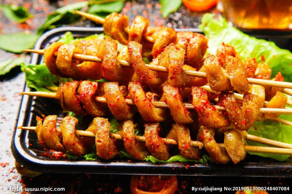 喜欢吃烤面筋的快看这里啦!纯手工做法!