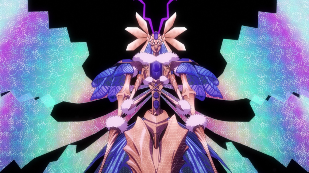 而为了打败厄俄斯兽,在剧场版里亚古兽与加布兽进行了新的进化,变成了