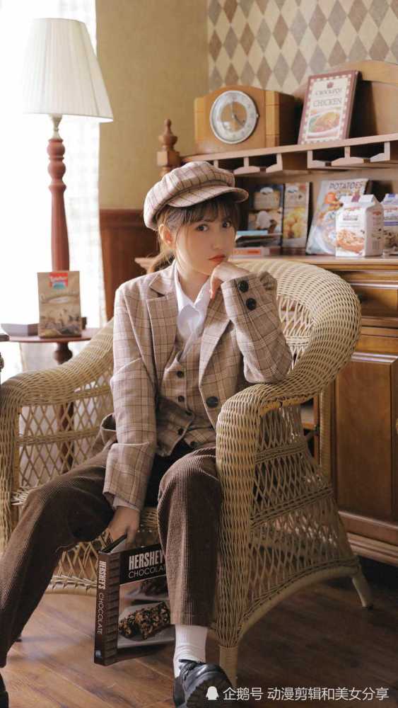 很帅气的小姐姐