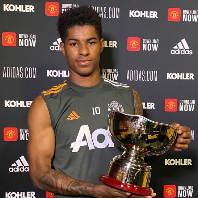 投身慈善事业,拉什福德获pfa特殊贡献奖