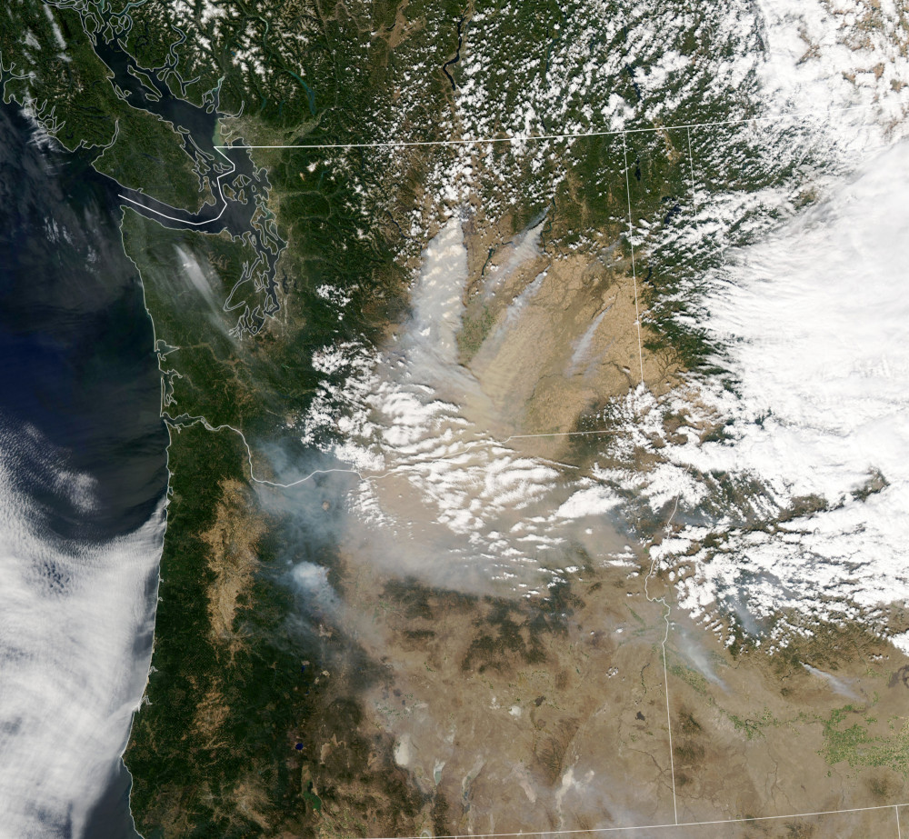 美国|2020年怎么了？美国大火烟雾进入约14公里高空，又突降近33°C下雪