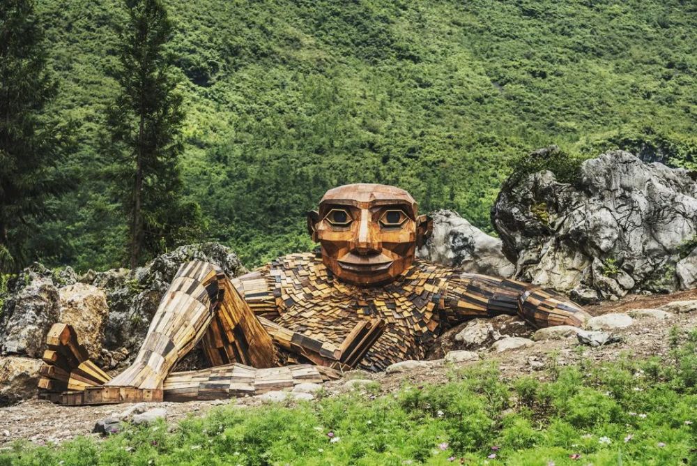 大地艺术|隐藏在大山深处的艺术