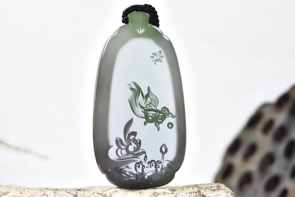 和田玉|什么是青花玉，和田玉里的青花玉价值高吗？