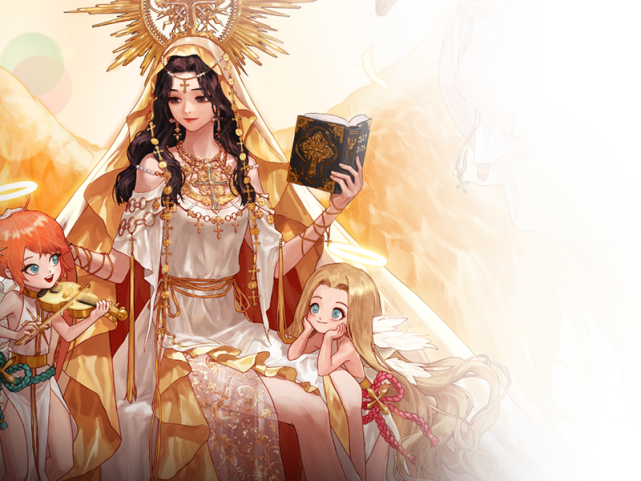 dnf女圣职者三觉来了立绘插画展示炽天使成为亮点