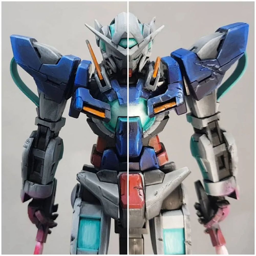 黑暗中最靓的仔mg能天使炫酷特效涂装