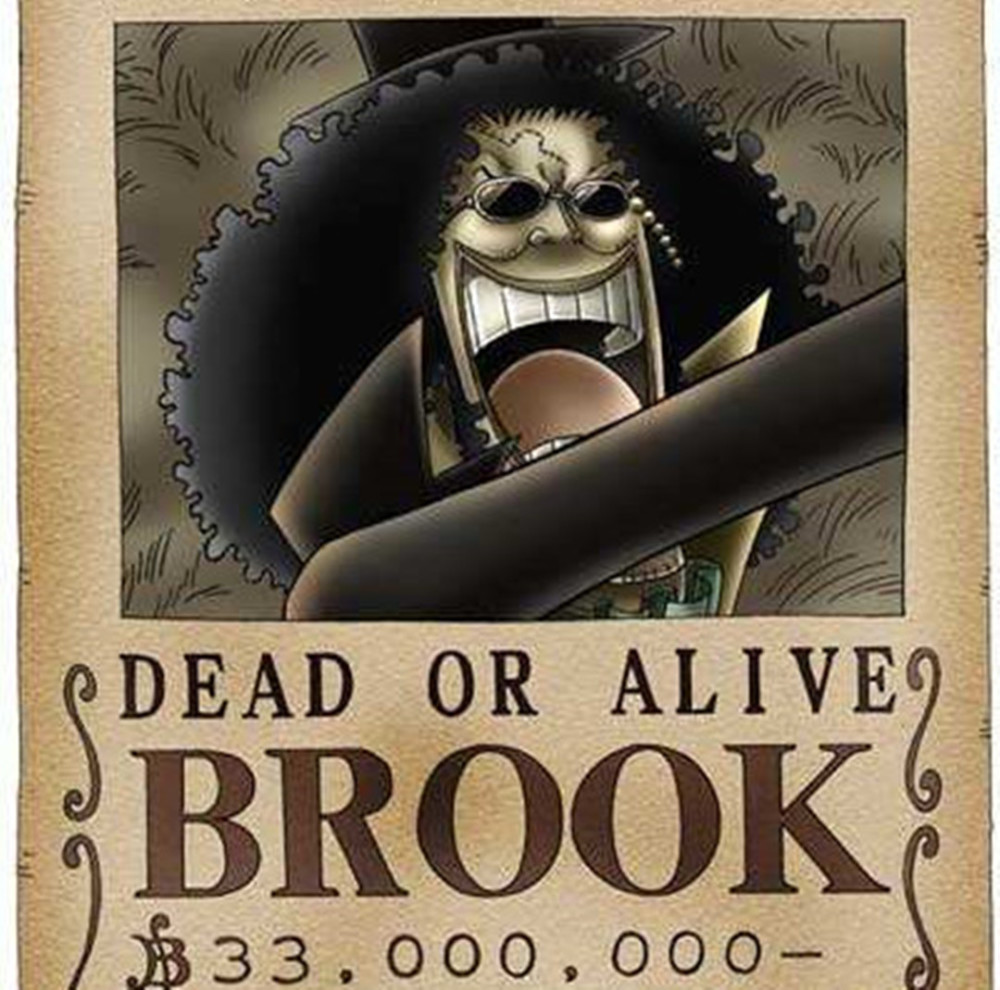 海贼王布鲁克是隐藏强者悬赏金已经暴露很多人都没想到