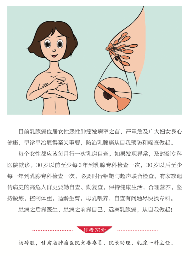 【健康科普知识】远离乳腺癌 从你我做起