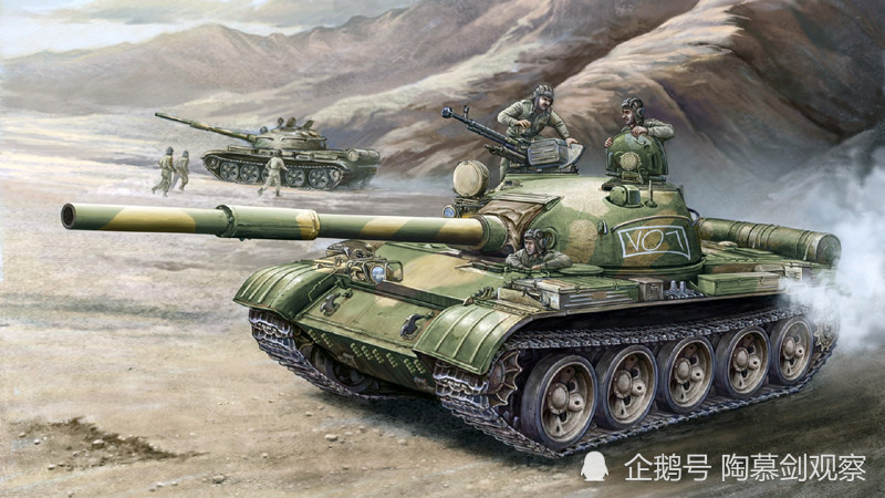 珍宝岛的历史错觉:t-62坦克装甲很厚?其实和59式差不多