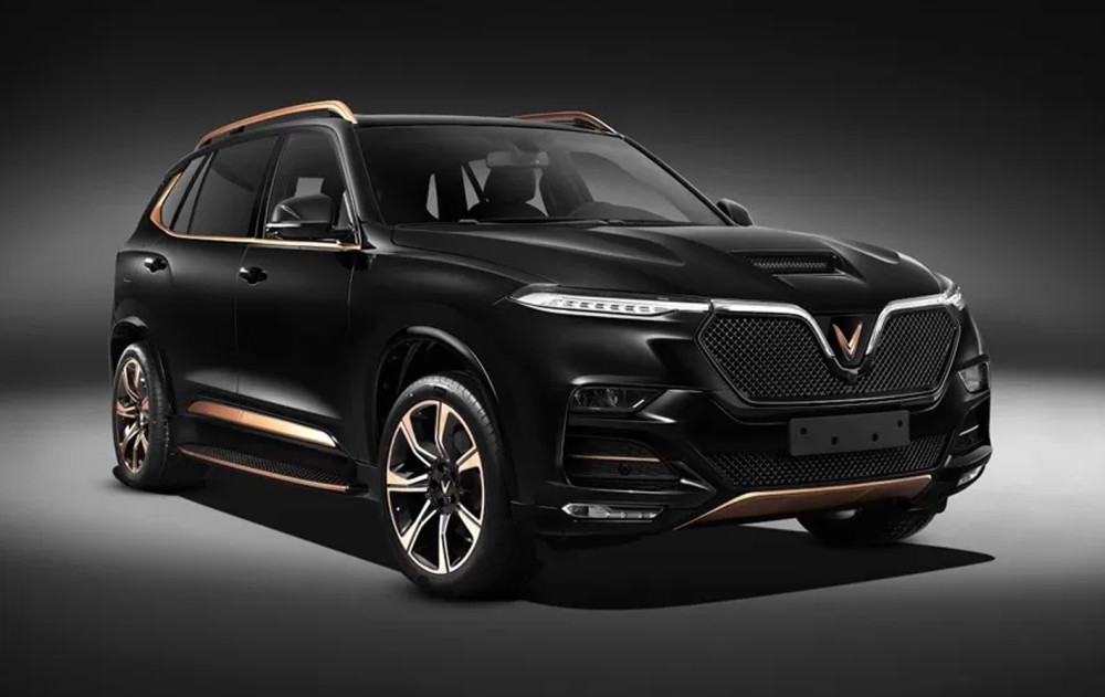 限量500台越南vinfast品牌总统限量版车型官图曝光