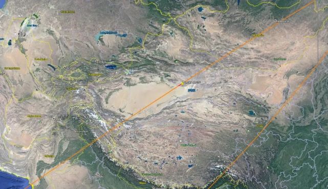 美国天文学家在罗布泊卫星图像中发现疑似中国空天飞机着陆跑道