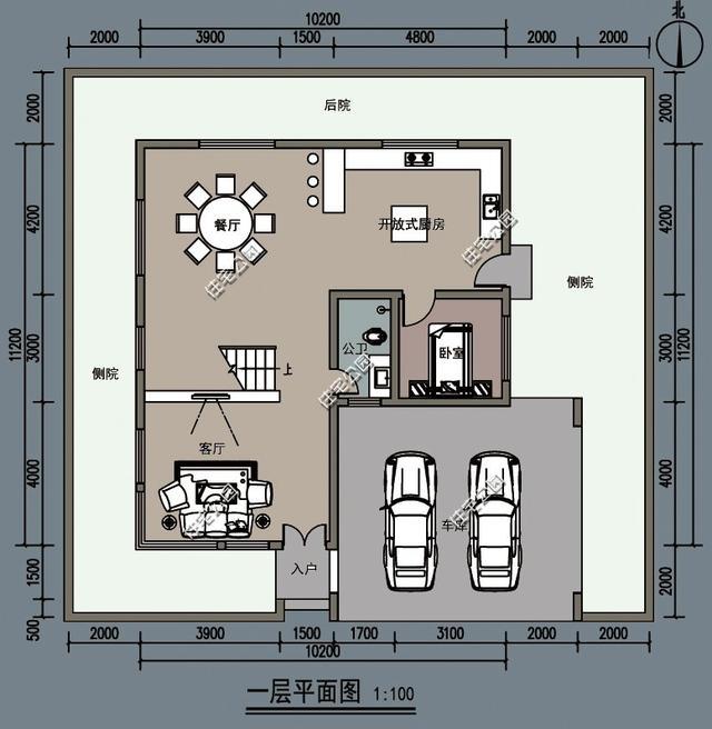 车子买不起 车库必须有 8套带车库农村自建房图纸分享 腾讯新闻