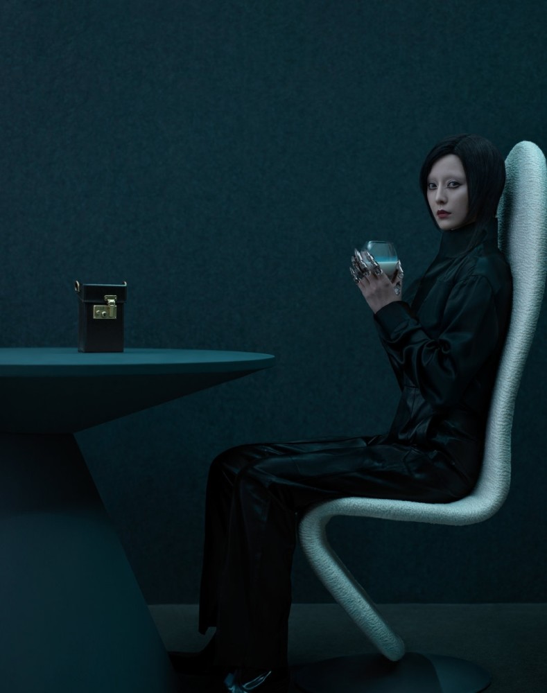 范冰冰|范冰冰大胆挑战无眉造型，机械感略显惊悚，竟被赞美貌能战一千年