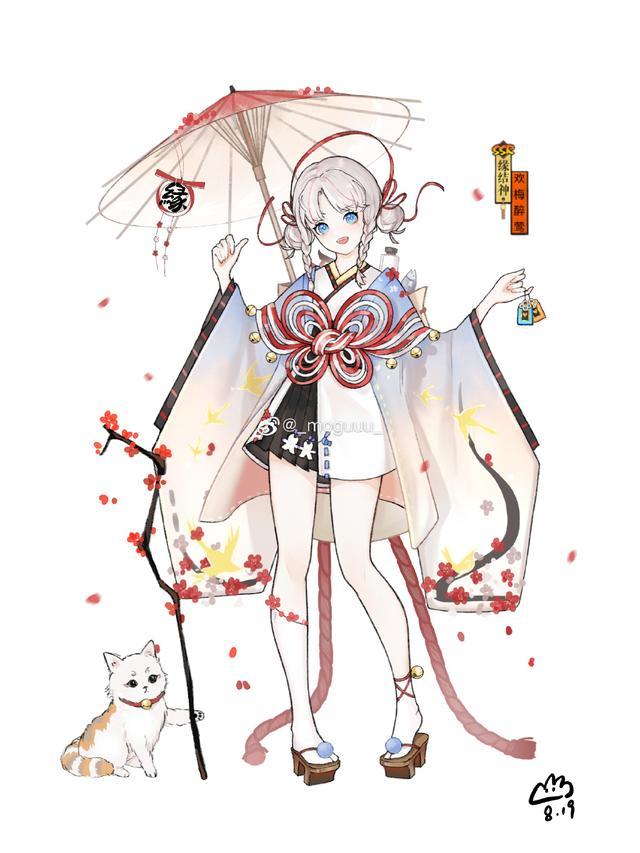 阴阳师百绘罗衣几款让人无法拒绝可爱度满点的缘结神皮肤