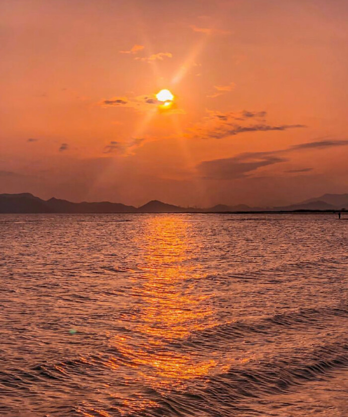 背景圖夕陽背景圖我在販賣日落你像神明一樣慷慨地將光灑向我