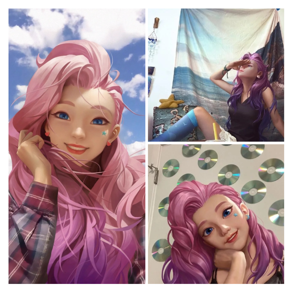 得整点活啊:上单,阿卡丽;打野,寡妇;中单,阿狸;下路,卡莎;辅助,塞拉芬