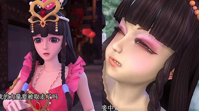 叶罗丽公主们的丑照集合冰公主的塑料脸正在融化