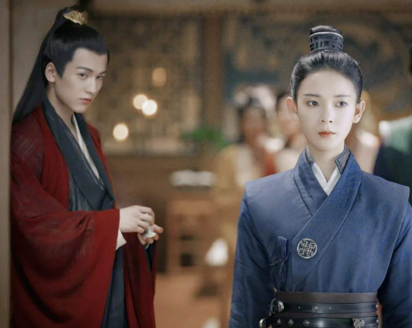 又一部《陈情令》?《皓衣行》路透照有点甜:陈飞宇陈瑶紧紧相拥