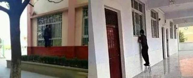 杏仁|教师节灵魂拷问：发现班主任正站在窗外看我，我要不要看回去？