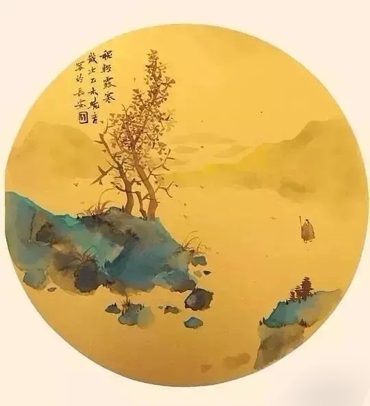 山水有清音:一组意境深远的国画写意作品