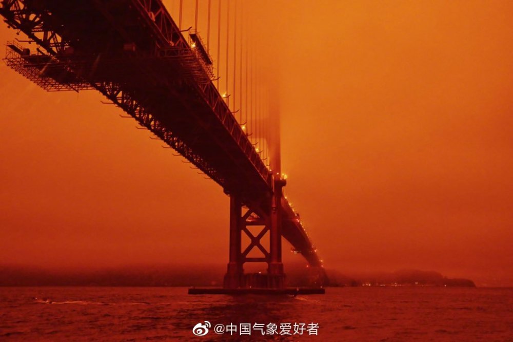 加利福尼亚州|美国出现“火星红”天色，似世界末日！分析：警惕拉尼娜气候异常