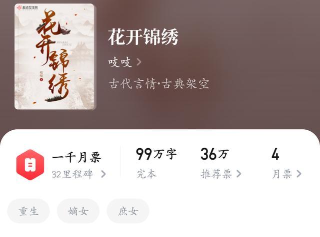 强推完结古言一品仵作林氏荣华花开锦绣精彩好看