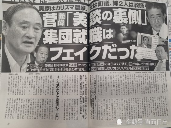 揭秘 农民的儿子 菅义伟 实则富二代父亲是当地草莓大户 菅义伟 菅和三郎 秋田县