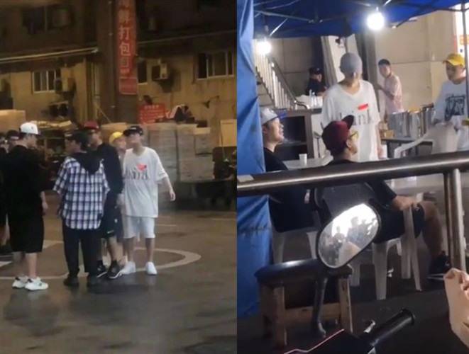 邓超|邓超晒新综艺路透照，鹿晗黄渤累到睡着，出海捕鱼陈赫表情精彩