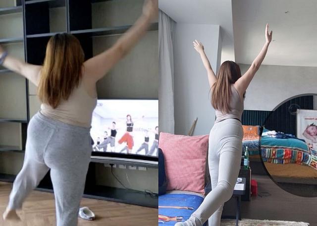 何超盈|何超盈晒瘦身成功照，狂甩掉半个自己，无意曝光赌王外孙女正脸照