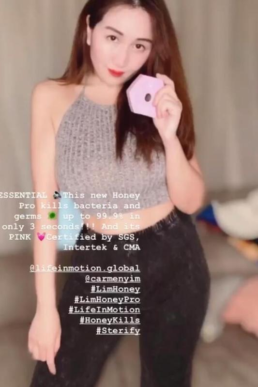 何超盈|何超盈晒瘦身成功照，狂甩掉半个自己，无意曝光赌王外孙女正脸照