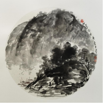 庚子年|学尊师无止境——庚子年蔡茂友临摹山水作品欣赏