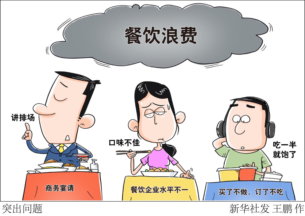 浪费可耻节约为荣突出问题