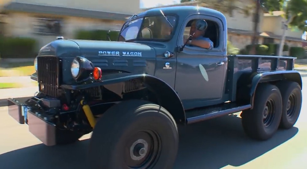 道奇powerwagon卡車的故事1946年神車面世