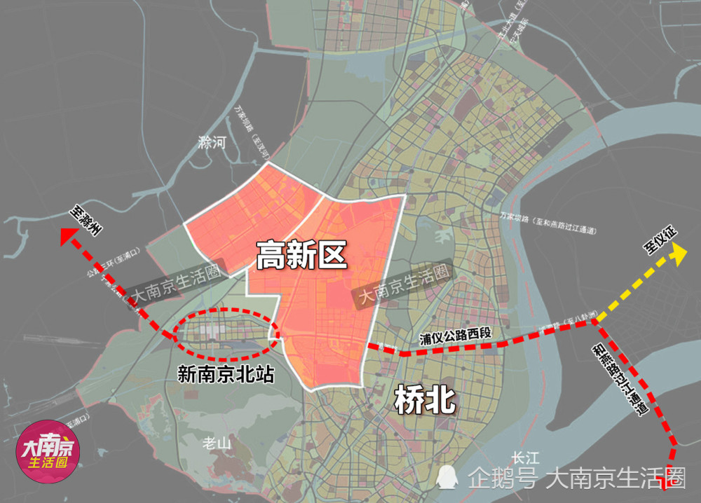 南京江北的突破点在哪高新区的北站很关键