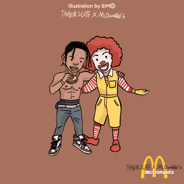 让travisscott把你带进麦当劳的世界itslit