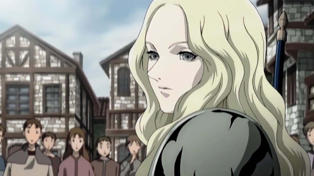 高贵,优雅,性情孤傲,湛然若神,金发银眸,一张艳冠天下的脸,不施粉黛.