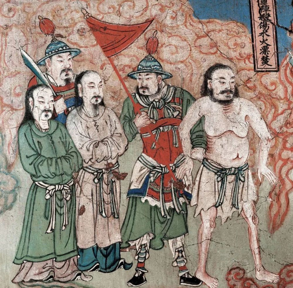 壁画|栩栩如生的明代壁画，保留的太好了！