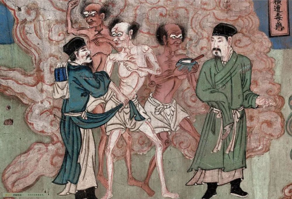 壁画|栩栩如生的明代壁画，保留的太好了！