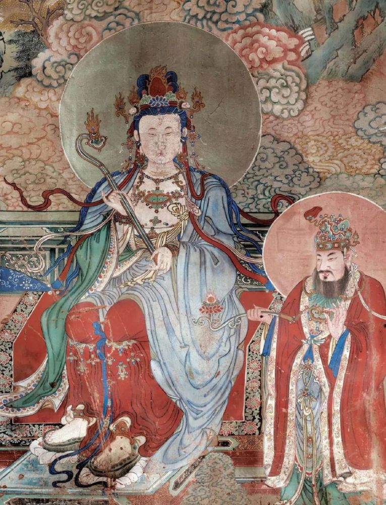 壁画|栩栩如生的明代壁画，保留的太好了！