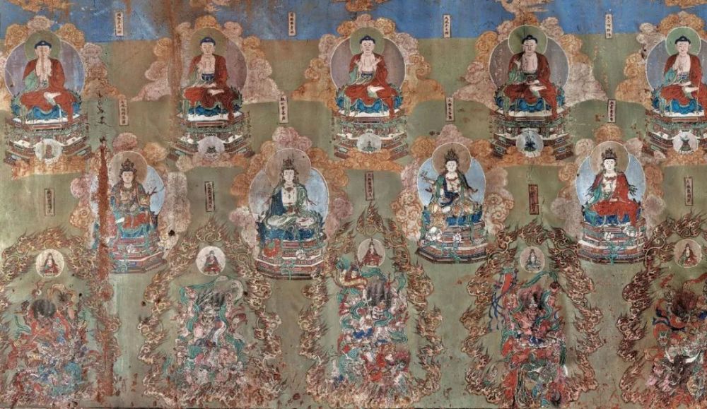 壁画|栩栩如生的明代壁画，保留的太好了！