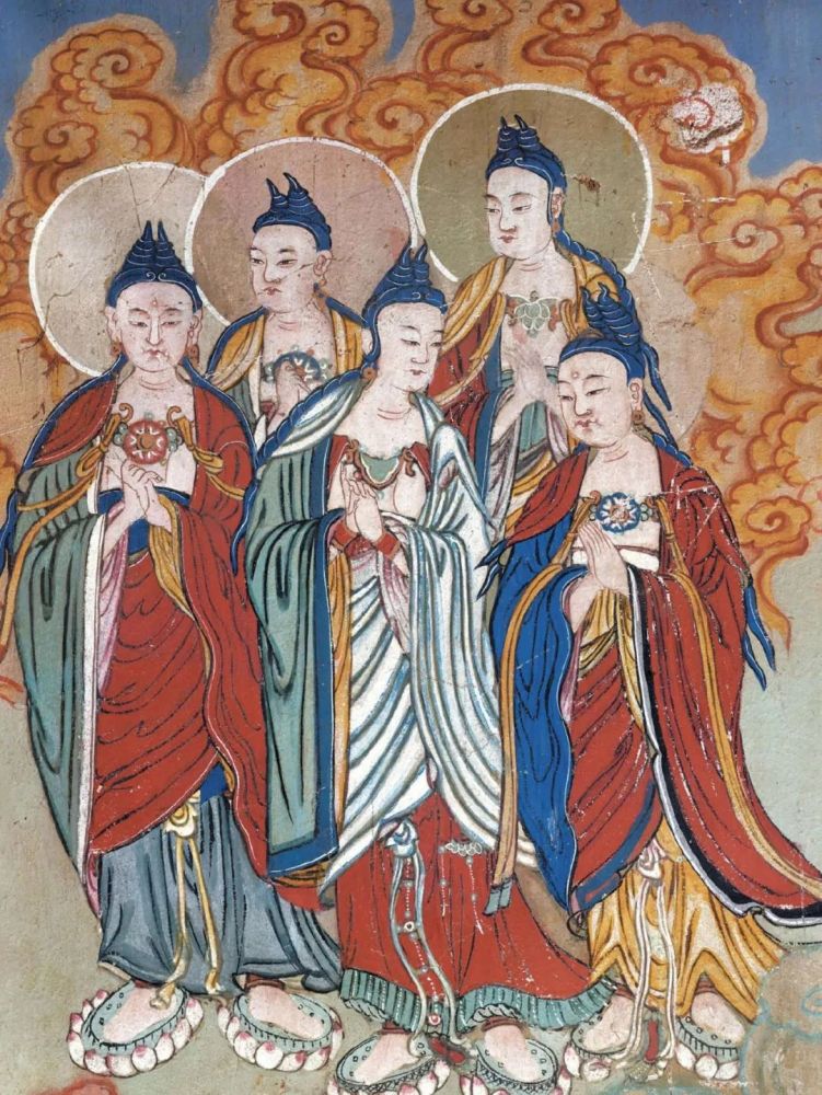 壁画|栩栩如生的明代壁画，保留的太好了！