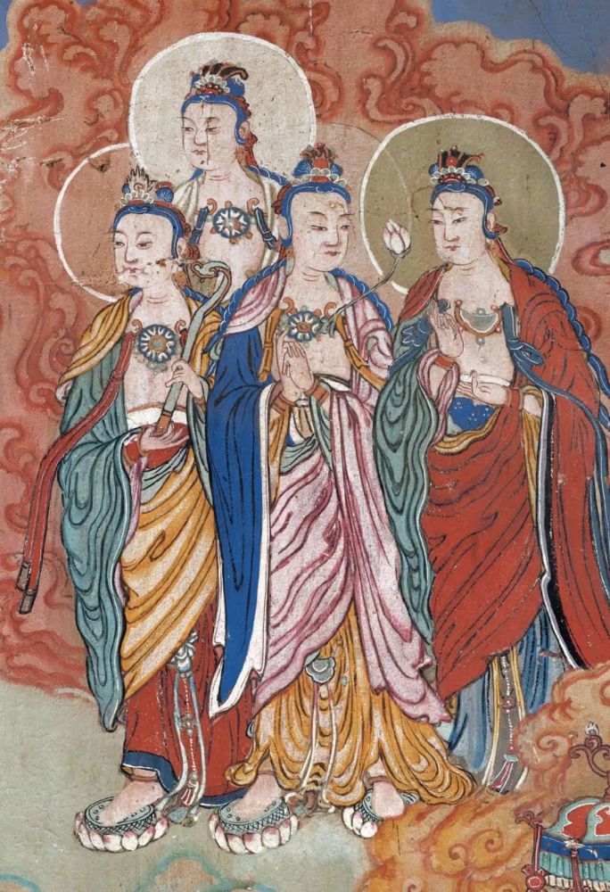 壁画|栩栩如生的明代壁画，保留的太好了！