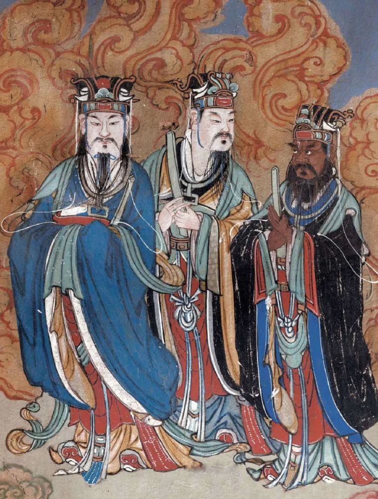 壁画|栩栩如生的明代壁画，保留的太好了！